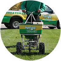 Faribault turf fertilizing